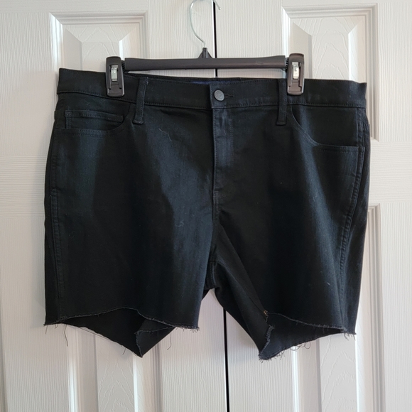 Hollister Mid Rise 5" Shorts, Women's, Black, Size 17 33w - Picture 3 of 6